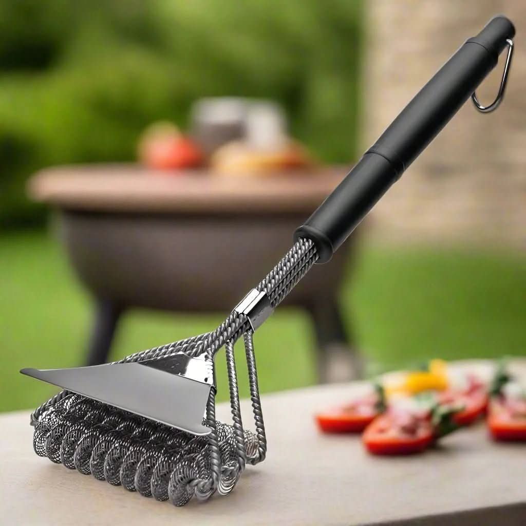 Stainless Steel Grill Master Brush for Effortless Cleaning