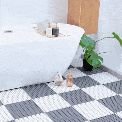AquaGuard - Slip-Resistant Bath Mats for Ultimate Shower Safety