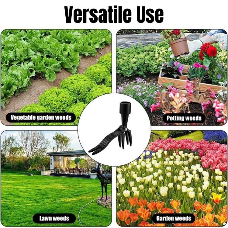 EcoTiller | Premium Weed Extractor with Steel Tip | Effortless Soil Management