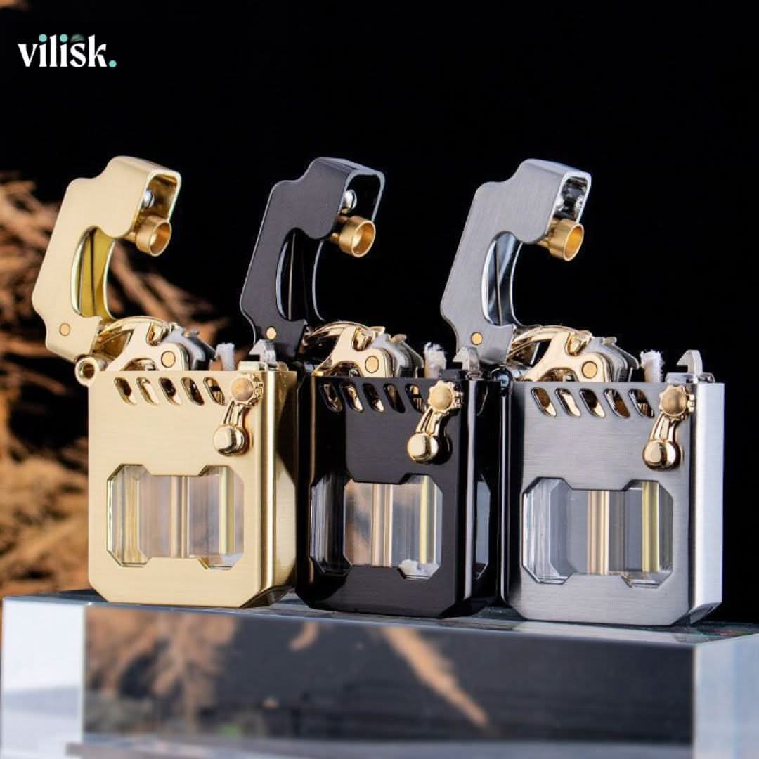 EverFlame - Reliable Windproof Mechanical Lighter for Outdoor Adventures