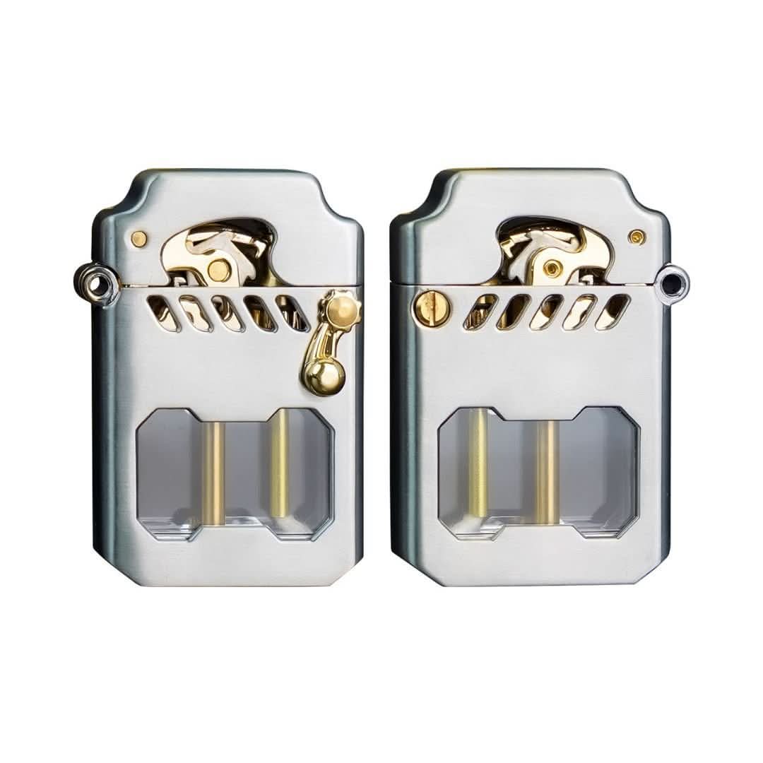 EverFlame - Reliable Windproof Mechanical Lighter for Outdoor Adventures