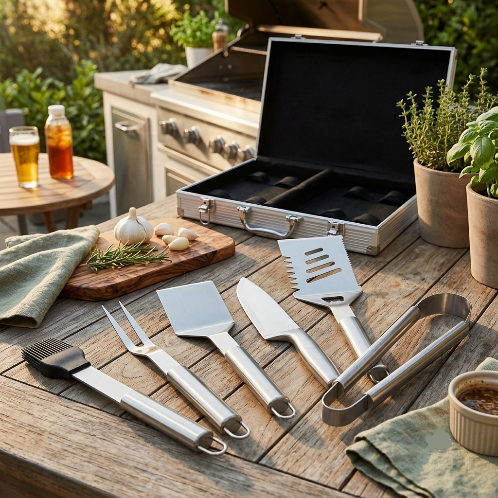 UltimateGrill Pro – Premium Stainless Steel BBQ Tool Set