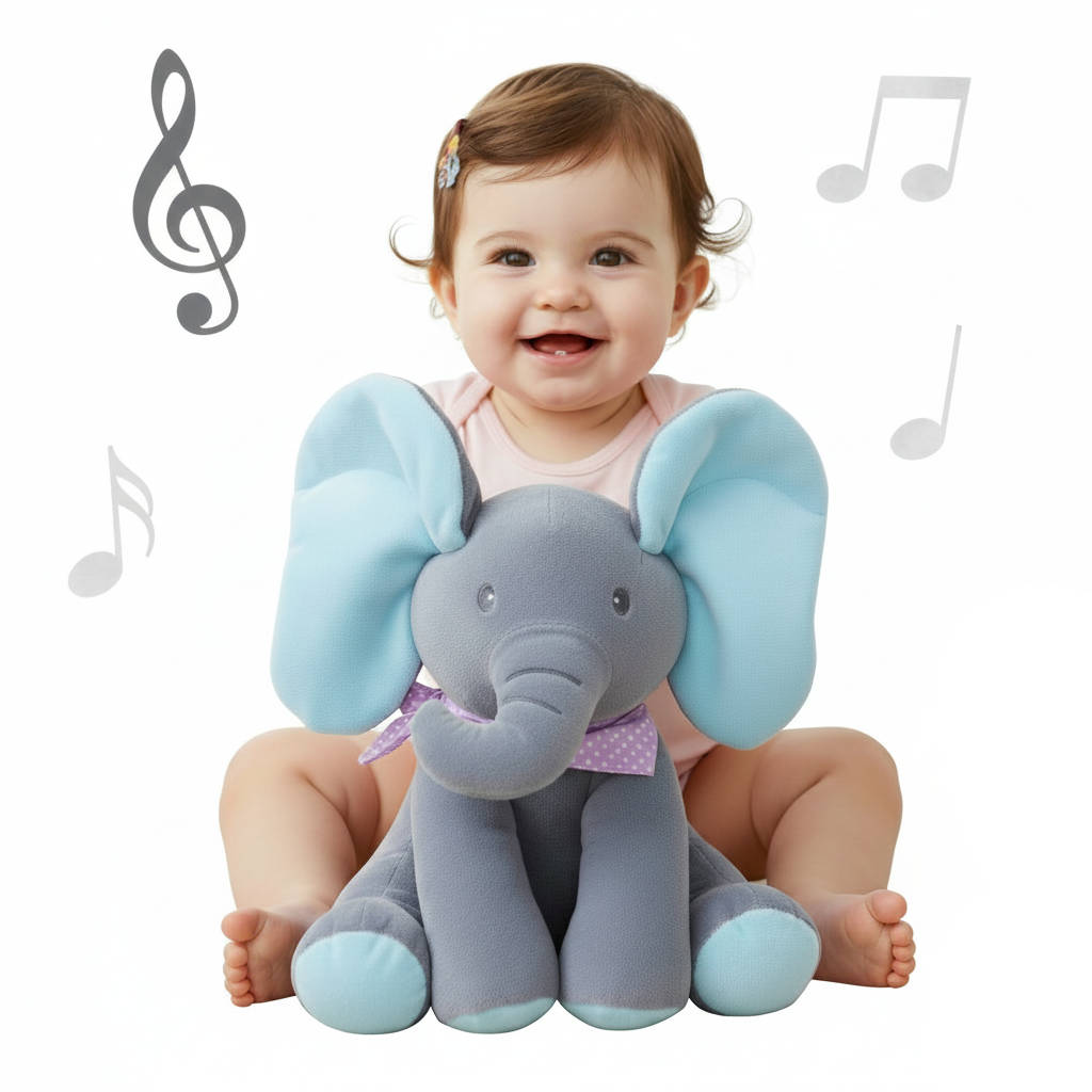 Giggle Buddy Interactive Elephant Toy