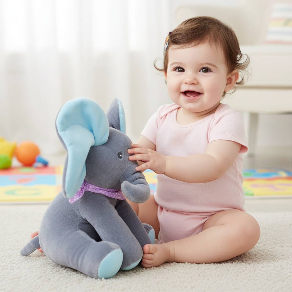 Giggle Buddy Interactive Elephant Toy