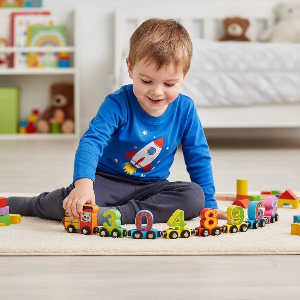 Interactive Counting Train Set for Young Learners