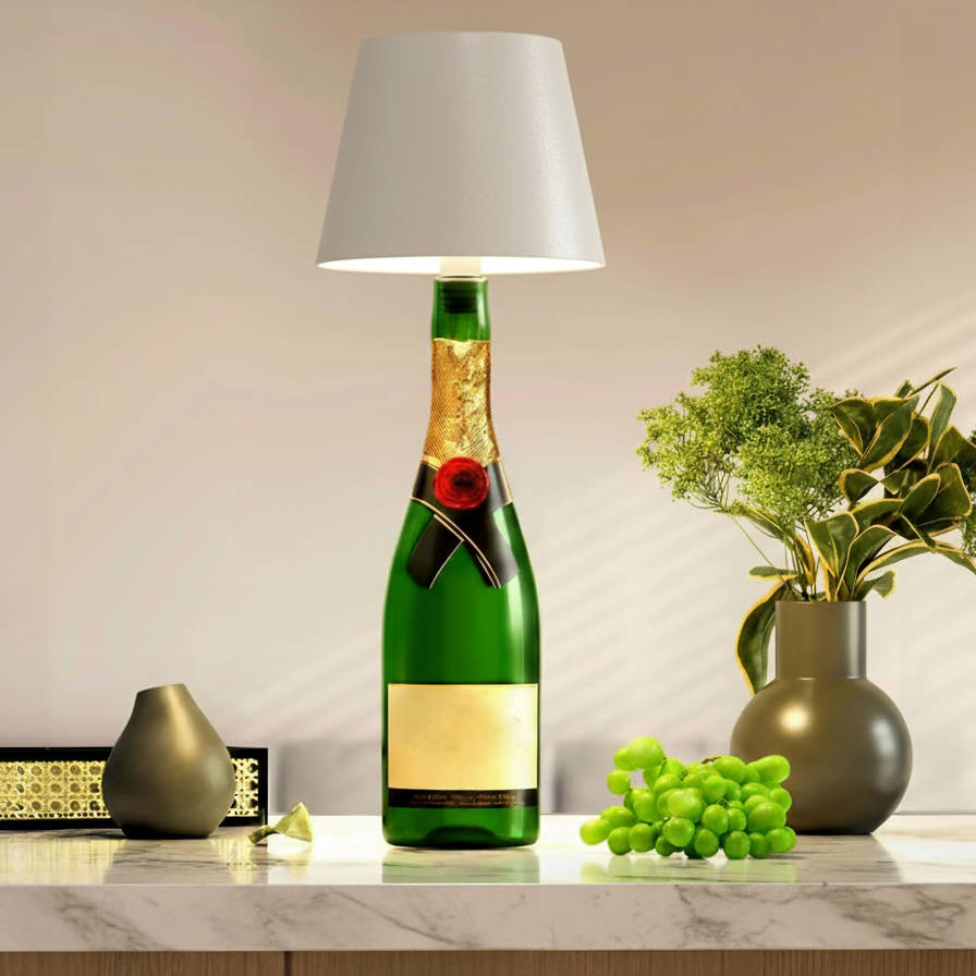 Elegant Wireless Wine Bottle Light