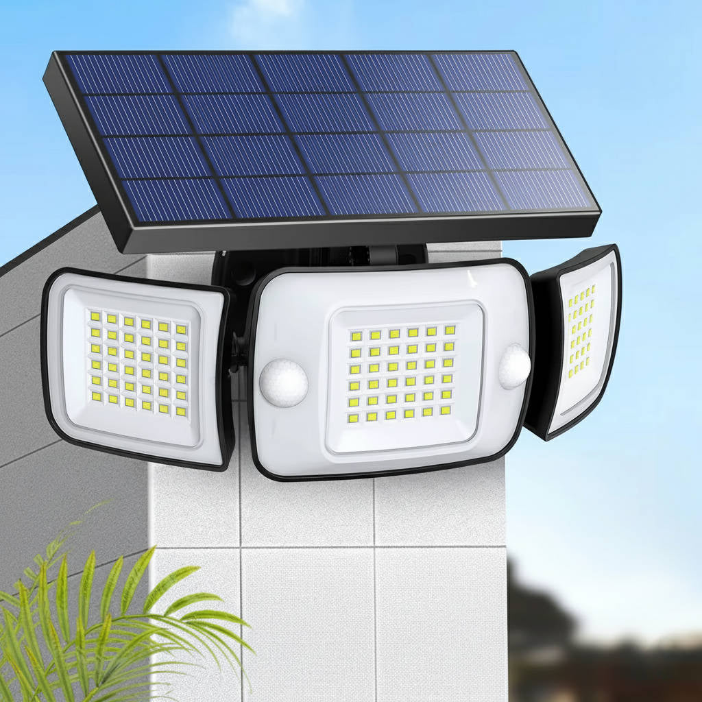 Illuminate Your Space: Solar Motion-Activated Flood Lights