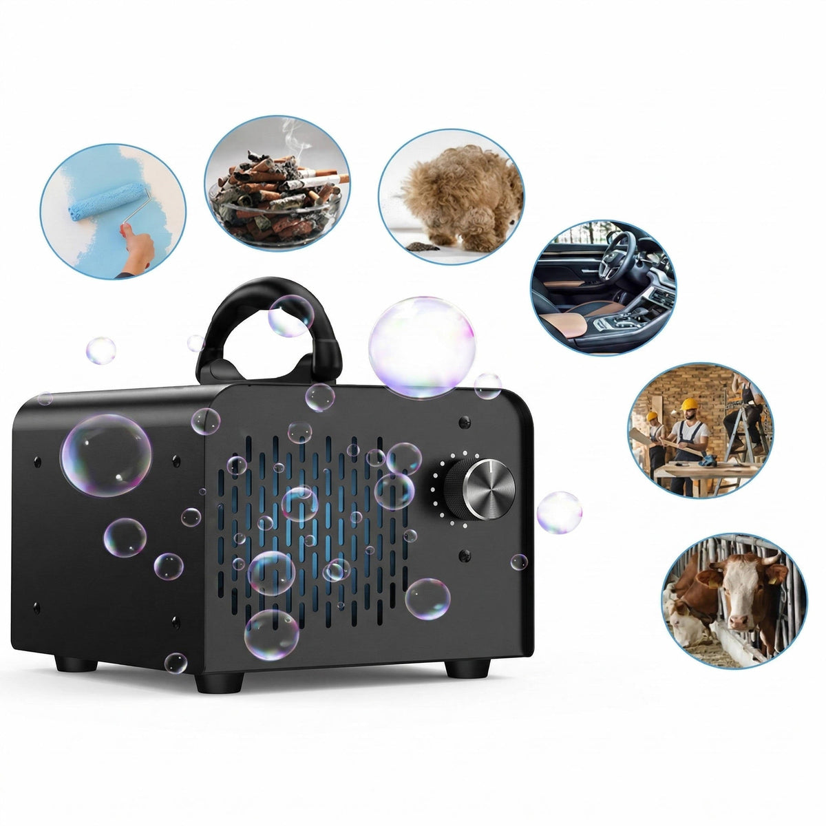 OdorAway Pro Ozone Generator – Powerful Odor Eliminator for Large Spaces