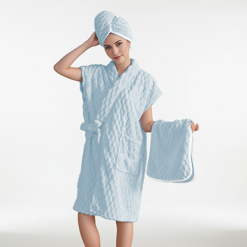 Comfortable Wellness Bundle - Soft Bathrobe
