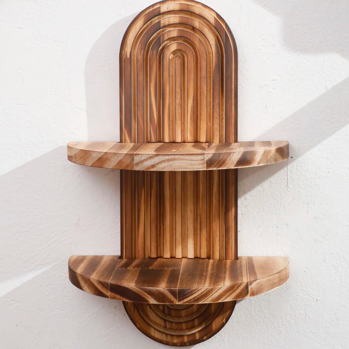 Stylish Geometric Wall Shelves for Elegant Interiors