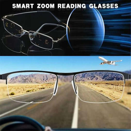 Versatile Multifocal Eyewear – Blue Light Blocking with Anti-Glare Lenses