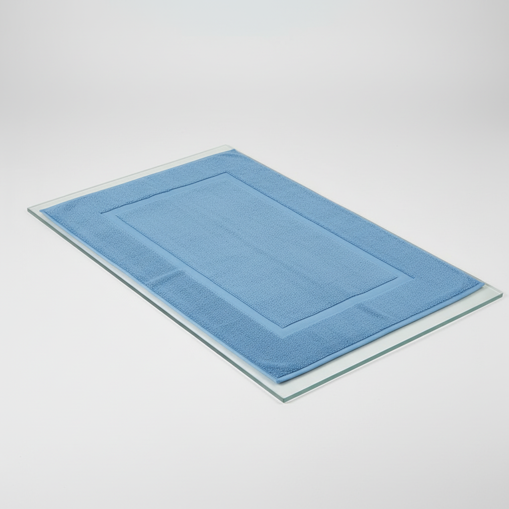 Soft Cotton Bath Mat - Machine Washable