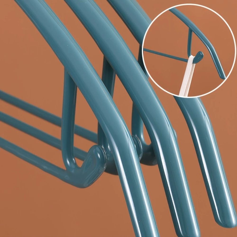 SleekEase | Premium Soft-Touch Clothes Hangers for a Neat Closet