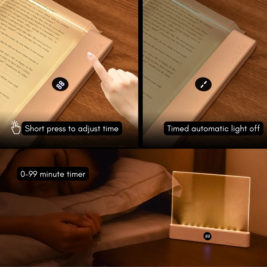 LumaFlex - Adjustable LED Reading Lamp with Custom Brightness