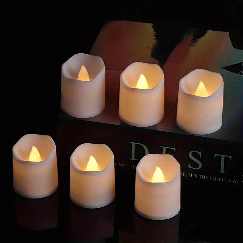 LuxeGlow – Safe LED Tea Lights for Enchanting Ambiance