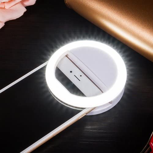 LumiClip | Adjustable Brightness Selfie Ring Light for Any Device