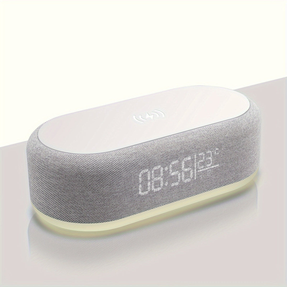 Smart LED Table Lamp with Wireless Charging & Clock