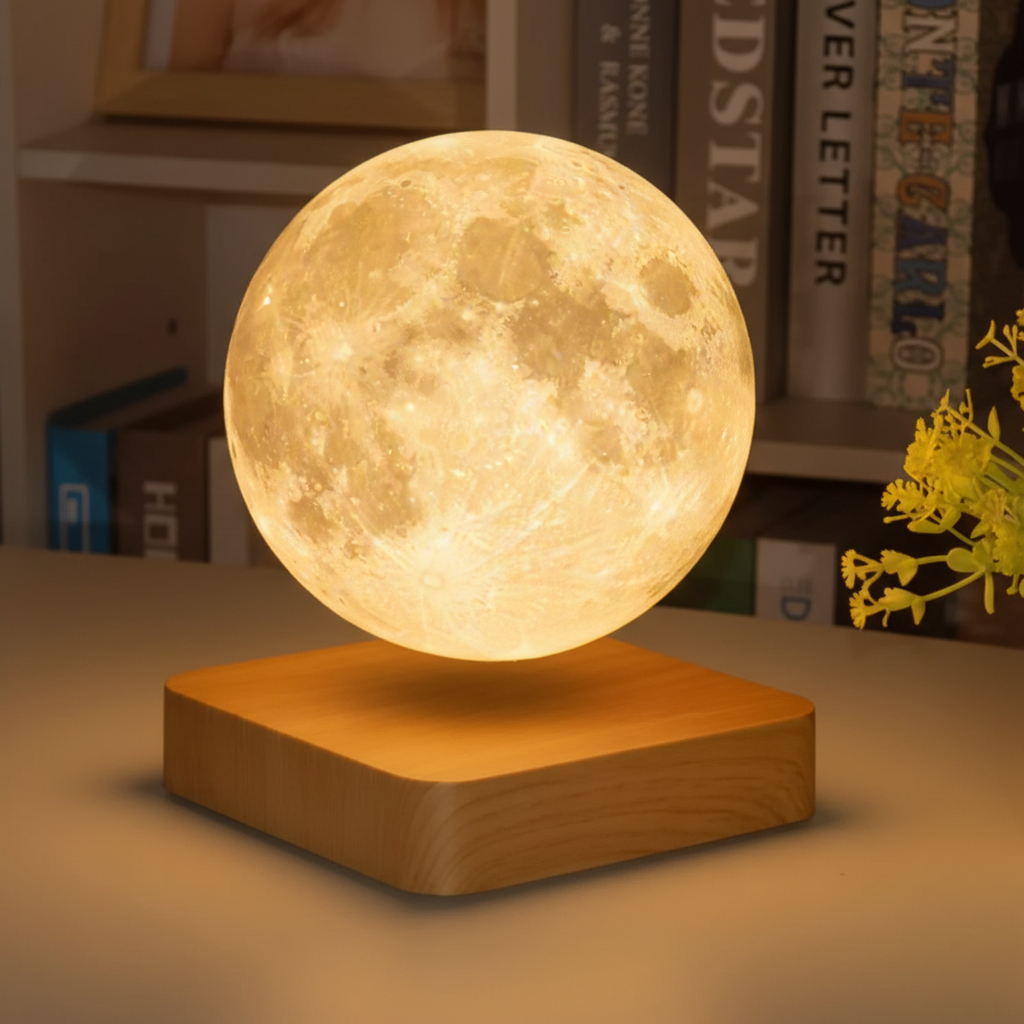 Lunar Glow | Suspended Moonlight Lamp with Custom Settings