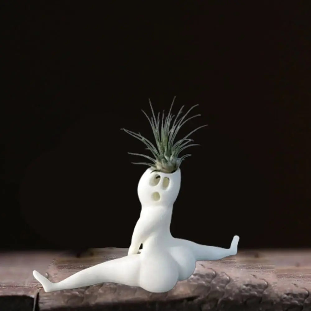 Unique Halloween-Themed Air Plant Holder - Spooky Design