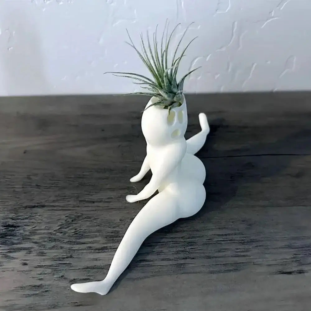 Unique Halloween-Themed Air Plant Holder - Spooky Design