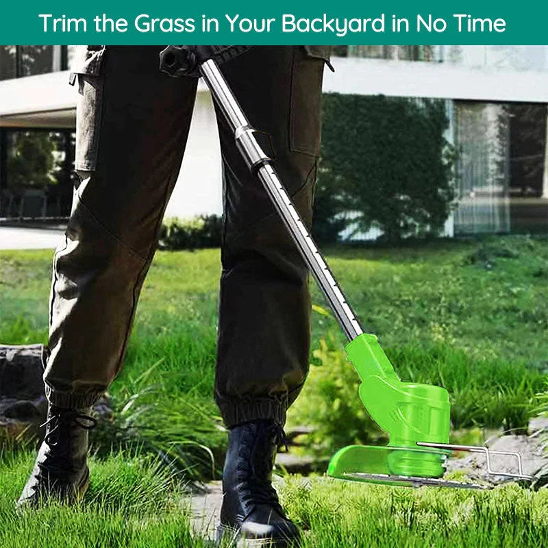 Effortless Cordless Lawn Care Trimmer with High Power