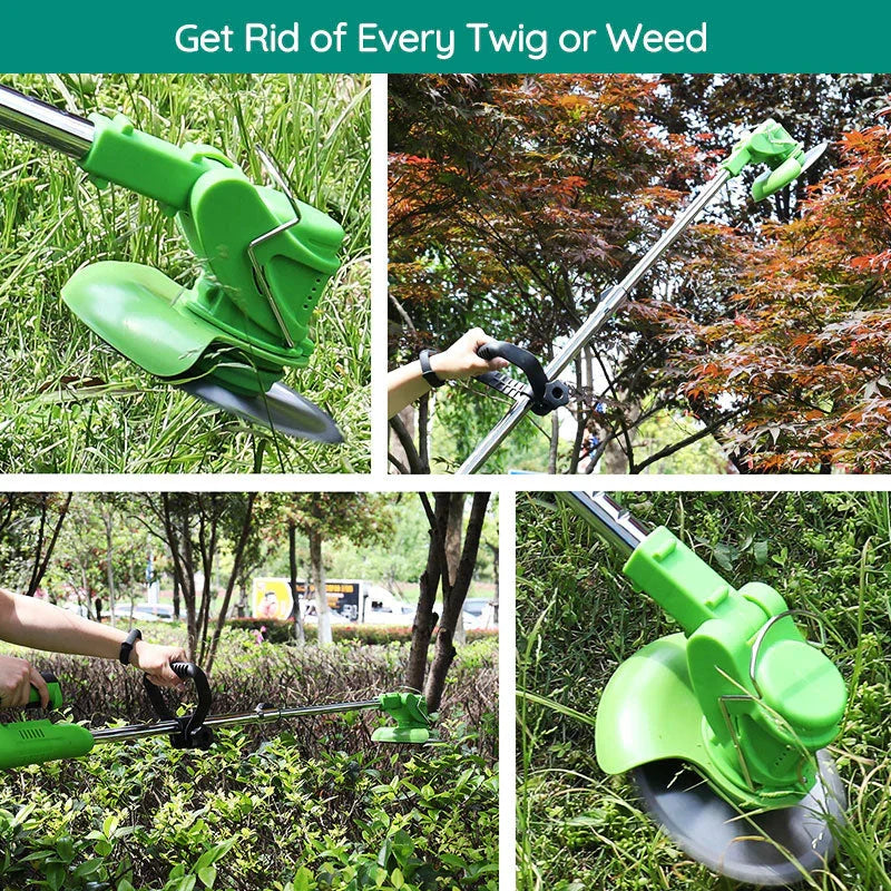 Effortless Cordless Lawn Care Trimmer with High Power