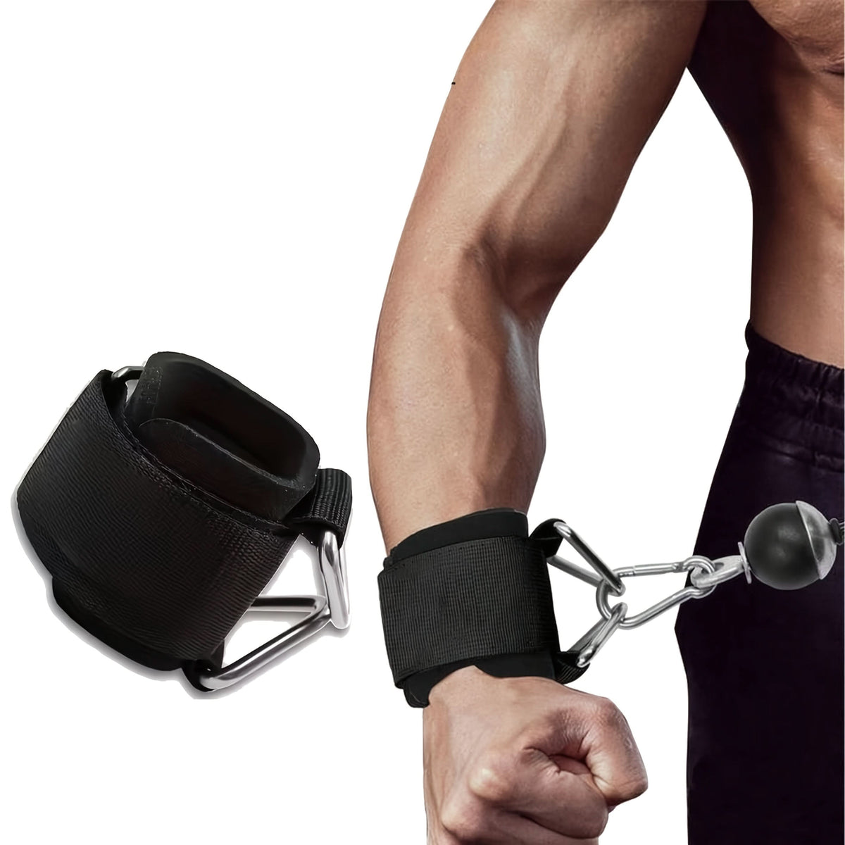 FlexiGrip – Customizable Anti-Slip Fitness Wrist Support