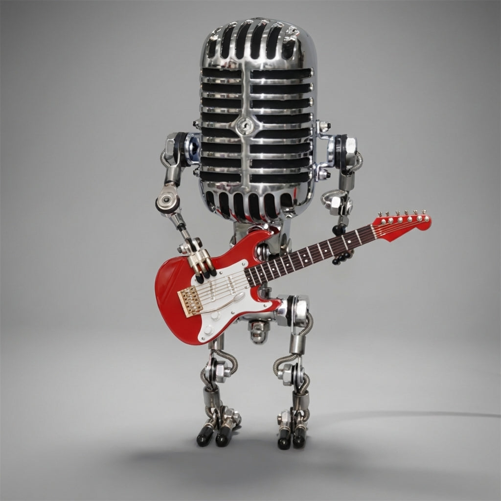 Guitar-Inspired Table Lamp – Strum Light