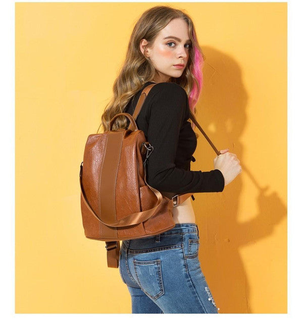 Secure and Stylish Travel Backpack for Everyday Use