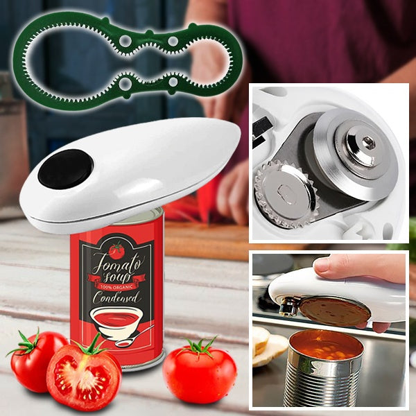 Smart One-Touch Can and Bottle Opener for Effortless Use