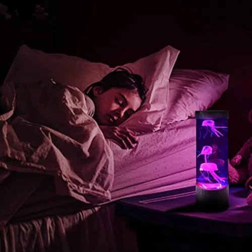 Tranquil Ocean Jellyfish LED Light for Relaxation