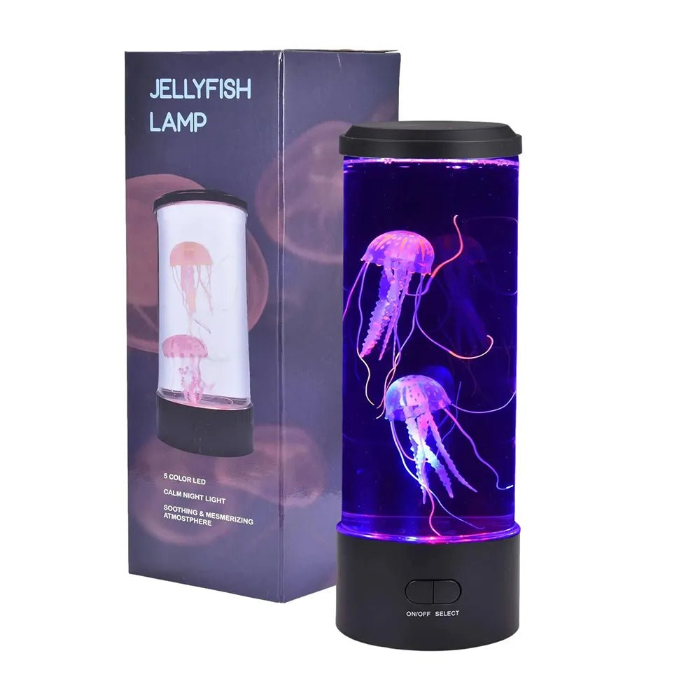 Tranquil Ocean Jellyfish LED Light for Relaxation