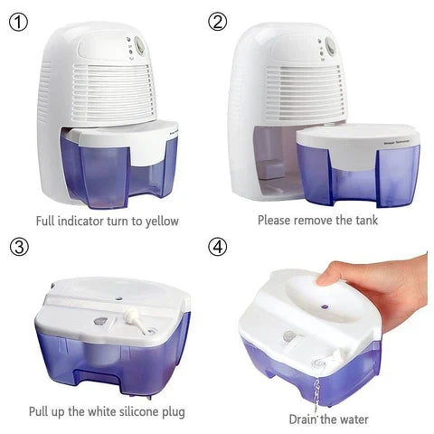 Compact and Efficient Humidity Control Dehumidifier for Home