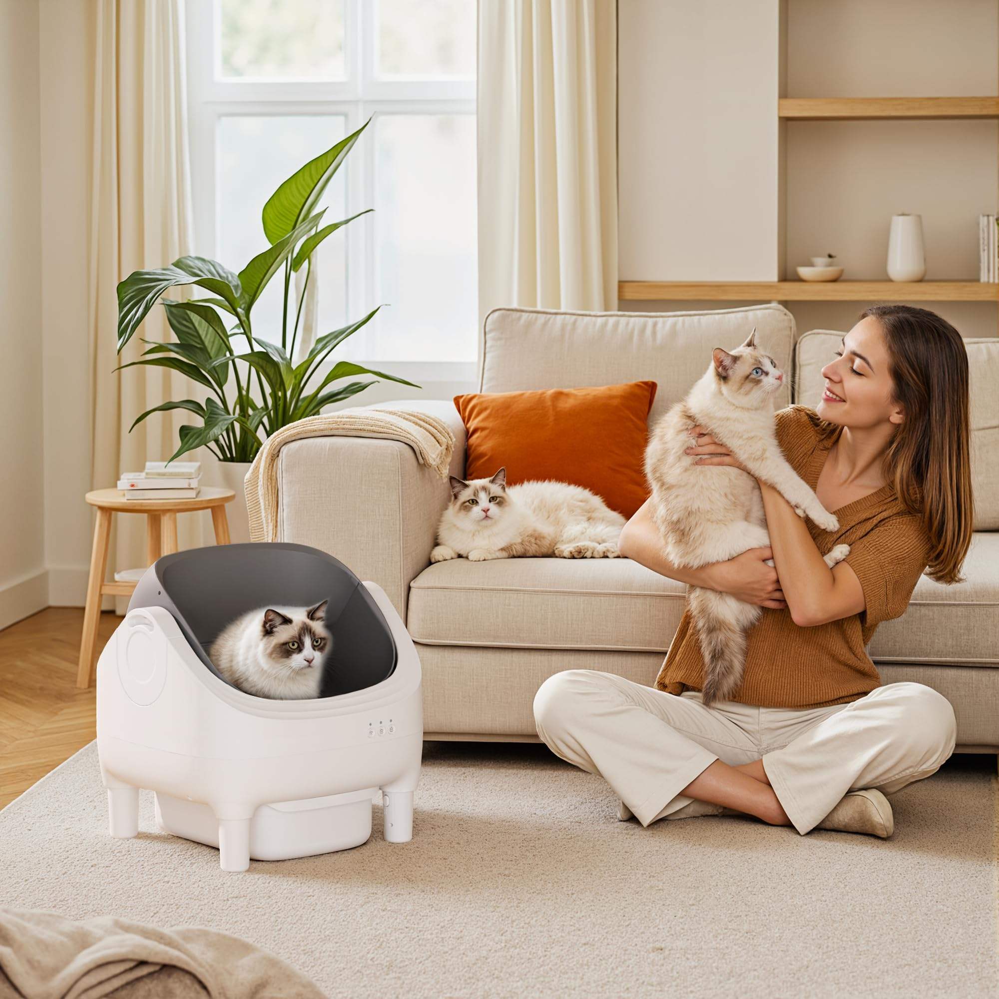 PurrfectClean Automated Cat Litter System | Smart Waste Management for Busy Homes