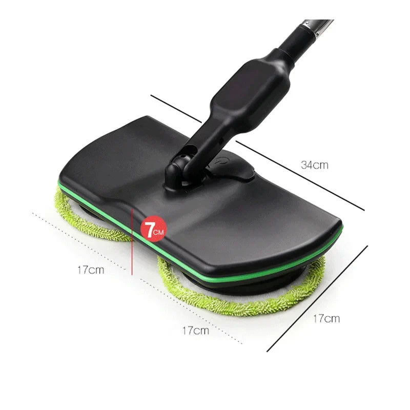 Wireless Spin Mop with Dual-Motor Cleaning Power