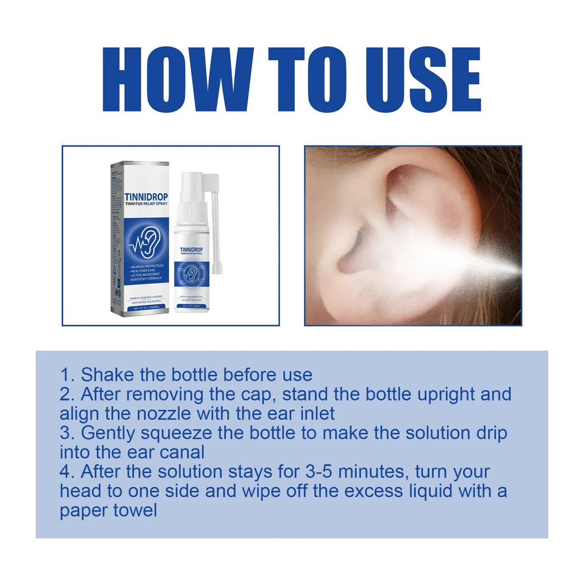 Dual Set Ear Wellness Drops for Tinnitus Relief