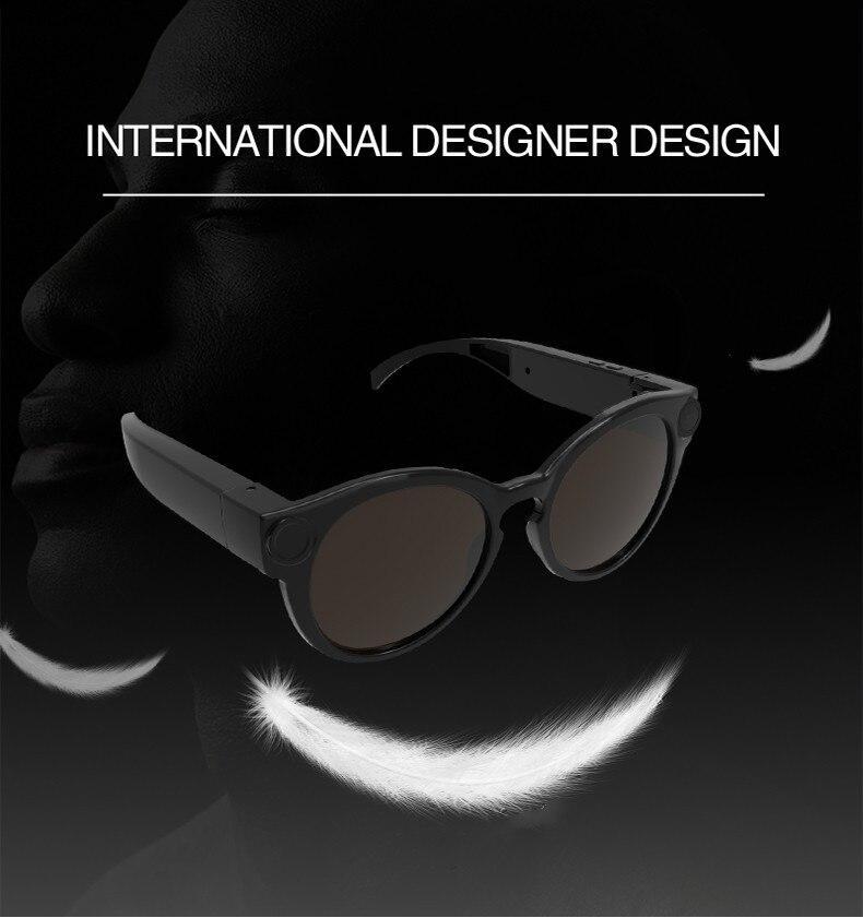Smart Sunglasses with Integrated HD Camera for Active Lifestyles