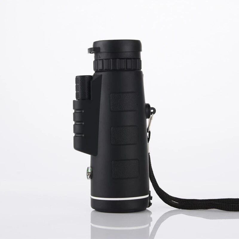 High-Definition Monocular with Smartphone Attachment & Tripod – Waterproof Design