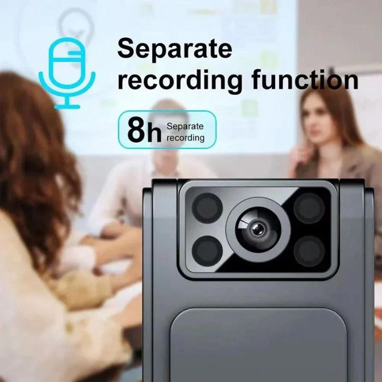Compact Wearable Camera with Audio Recording