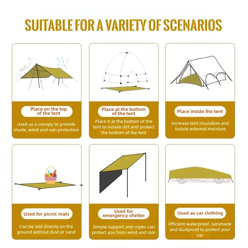 AquaGuard Adventure Mat – Durable Waterproof Camping Pad
