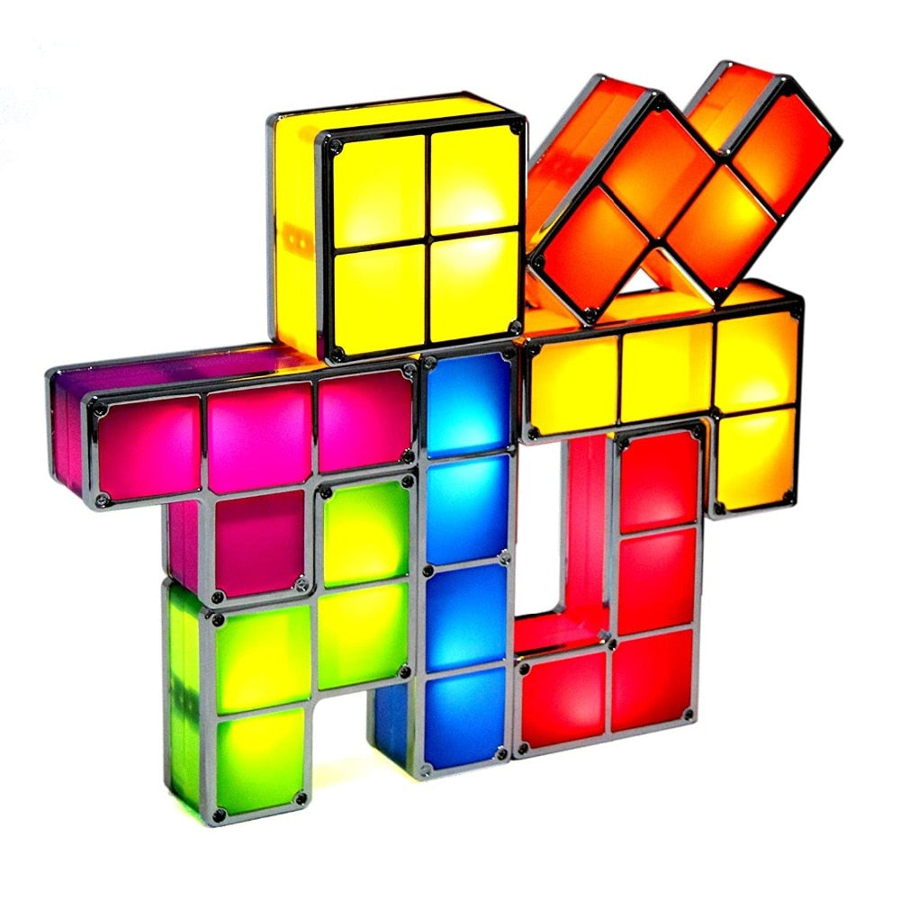 Tetris-Inspired Modular Lighting - LumiBlocks Design