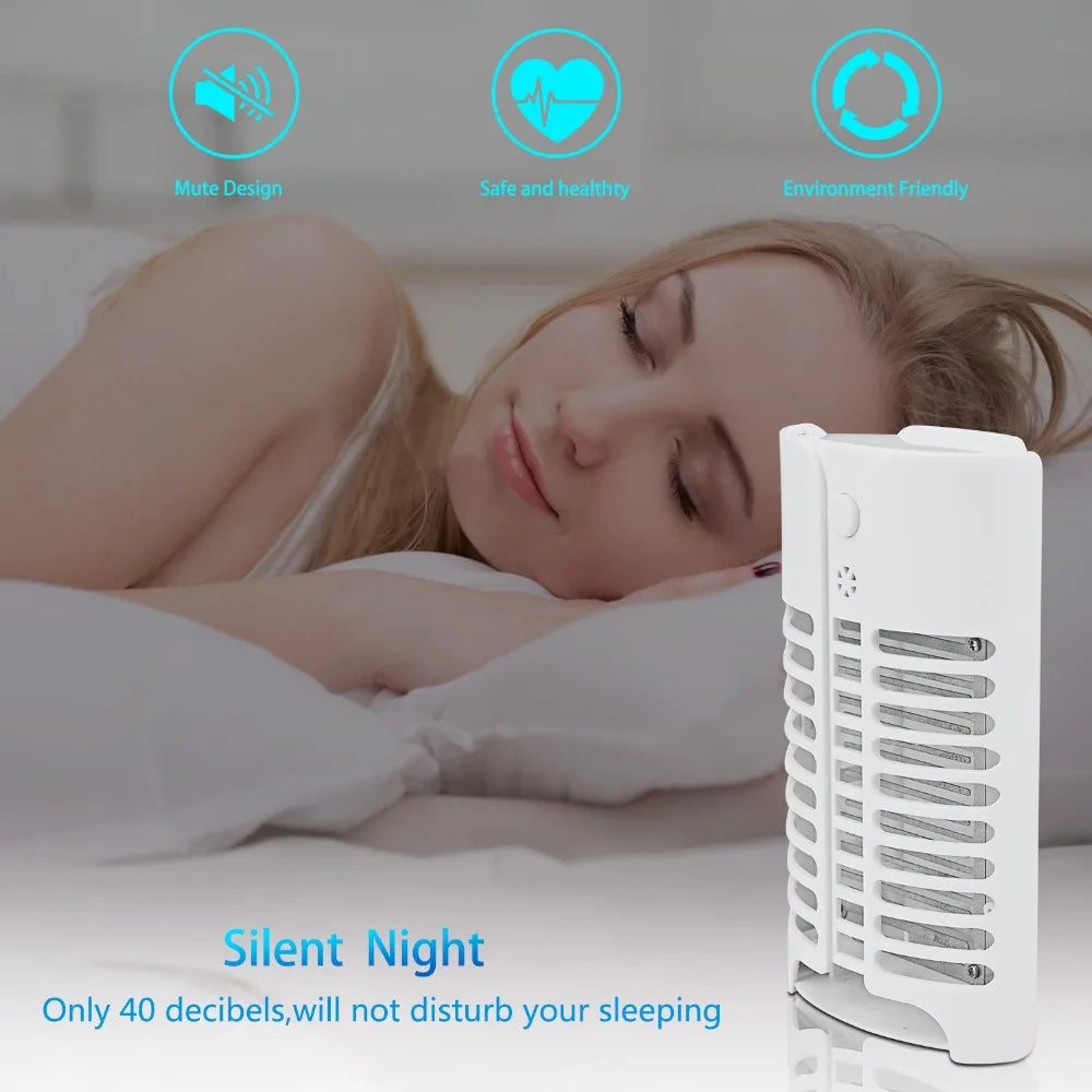 EcoShield Indoor UV Bug Catcher with Intelligent Sensor – Chemical-Free Solution for Home, Bedroom & Office, Covers Up to 215 sq. ft.