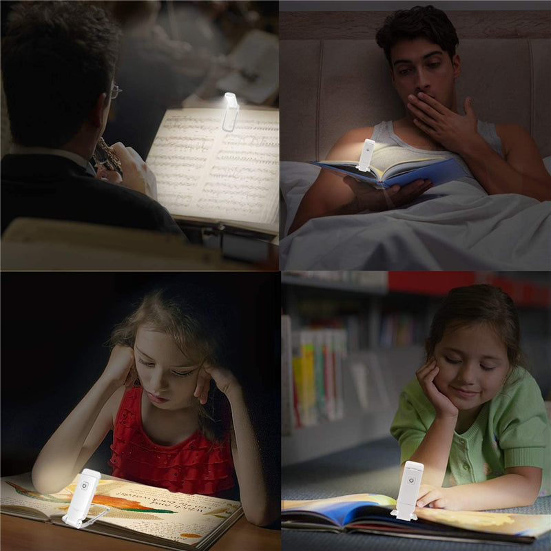 Compact Book Light - Portable Reading Illumination