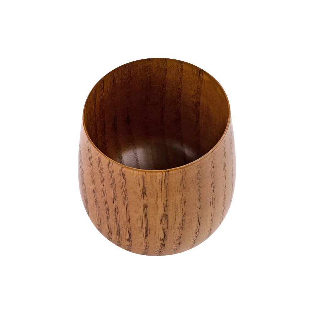 Eco-Friendly Wooden Beverage Cup for All Temperatures