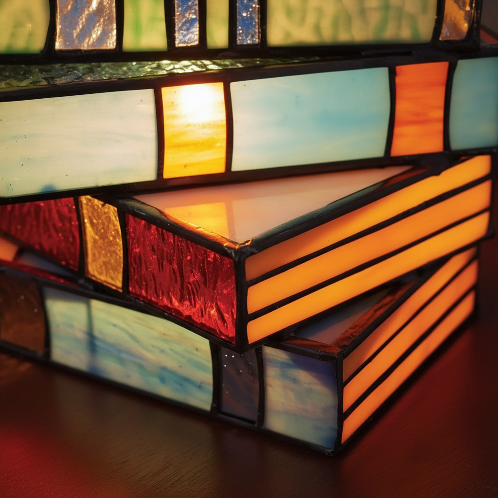 Artisan Plastic Lamp Sculpture