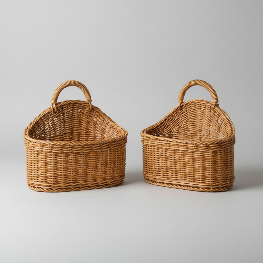 Handle Basket Set for Storage and Organization