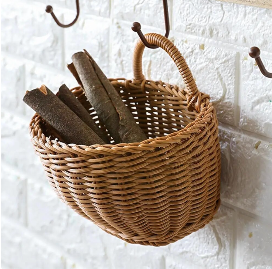 Handle Basket Set for Storage and Organization