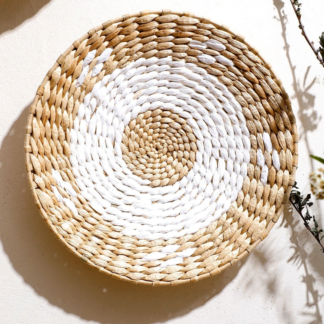 Artisan Woven Wall Decor Set – Natural Elegance for Your Home