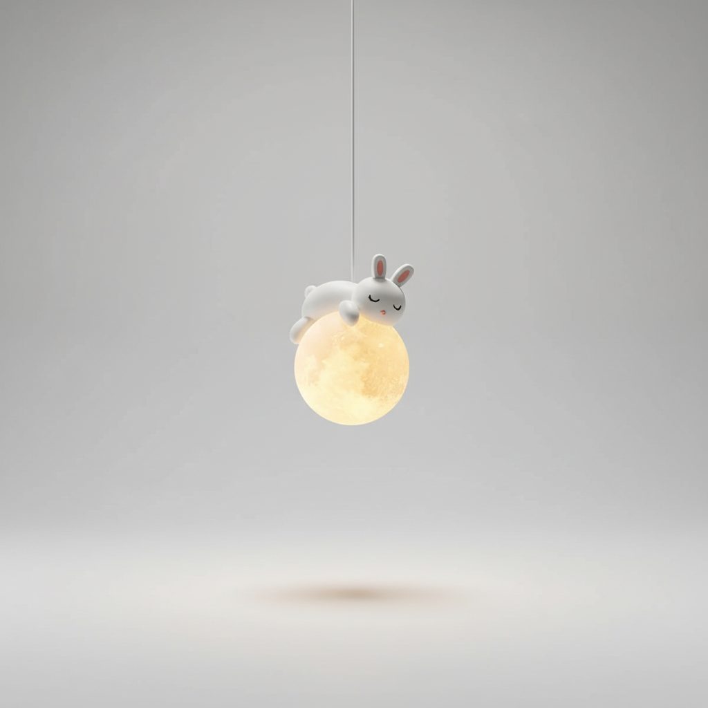 Resin Pendant Light for Kids' Room – Hanging Dream Decor