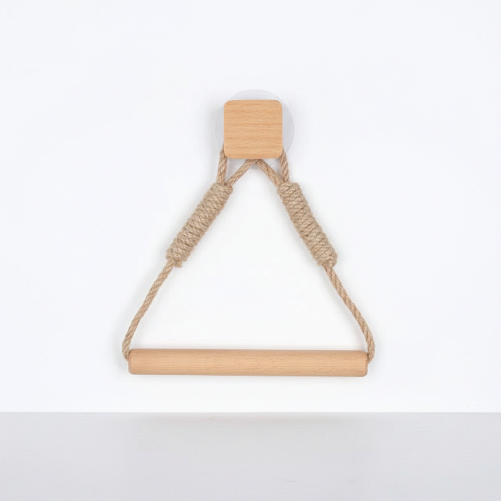 Hemp Rope Hanging Paper Dispenser